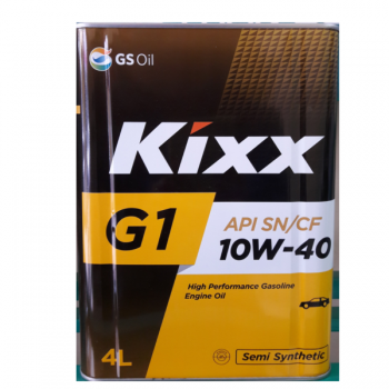 Dầu nhớt động cơ xăng Kixx G1 10W-40 API SN-CF