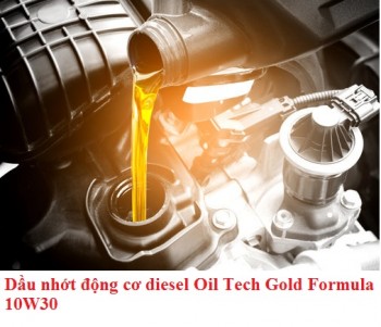 Dầu nhớt động cơ diesel Oil Tech Gold Formula 10W30