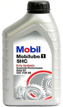 Dầu bánh răng hộp số tổng hợp MOBILUBE 1 SHC 75W-90
