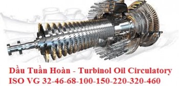 Dầu Tuần Hoàn - Turbinol Oil Circulatory ISO VG 32-46-68-100-150-220-320-460