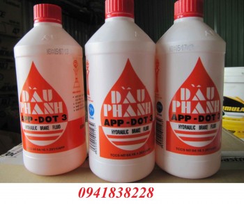 Dầu bôi trơn má phanh APP DOT 3 chai 1L